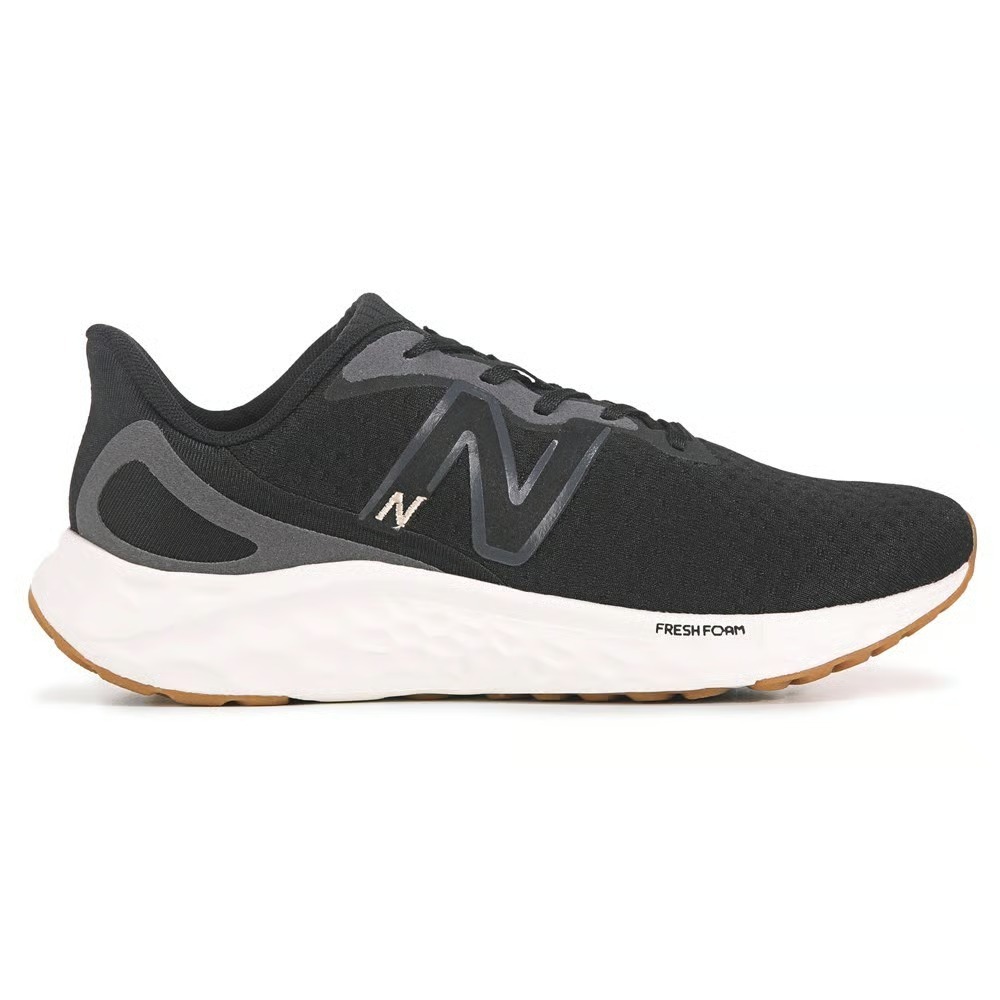 NEW BALANCE Fresh Foam Arishi v4 Womens Size 9.5 Black Running Shoes Sneakers